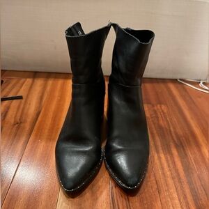 Jeffrey Campbell Black Ankle Boots